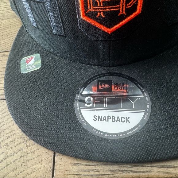 Houston Dynamo FC New Era Kick Off 9FIFTY Snapback Hat - Black - Picture 3 of 13
